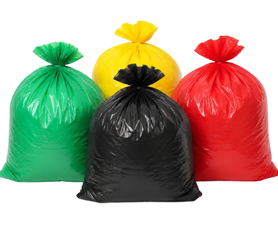 Pellets rLDPE (PCR) verdes para envases flexibles